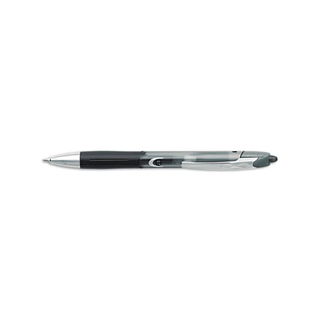 Bic Triumph Black Ink Medium Rollerball Retractable Gel Pen (pack Of 12)