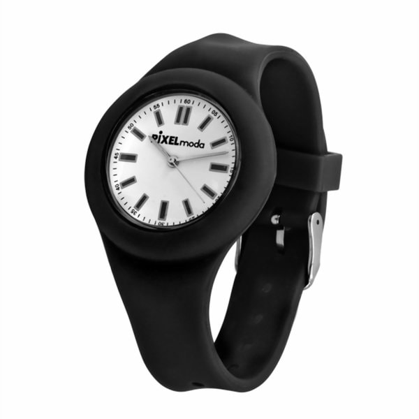 Zero Collection by Pixelmoda Kids' Black Strap Watch Zero Collection by Pixelmoda Boys' Watches