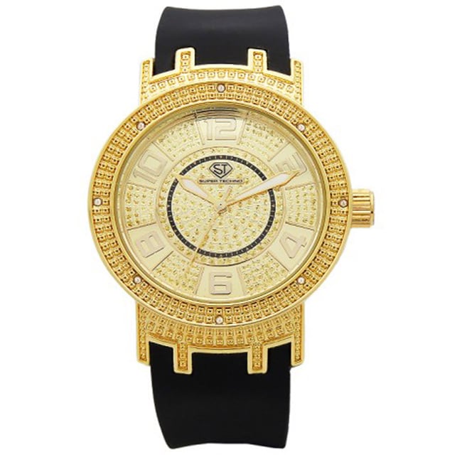 Joe Rodeo Womens Super Techno Diamond accented Watch Today $37.99