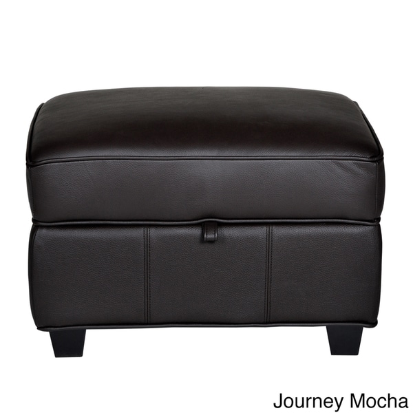 Houston Leather Storage Ottoman  ™ Shopping   Great Deals