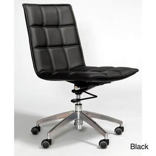 Shop Gates Leatherette Adjustable Height Swivel Office ...