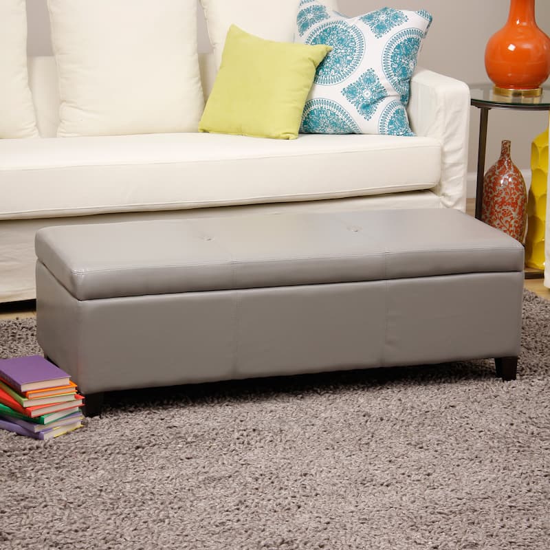 Warehouse of Tiffany 'Sharon' Button Tufted Storage Bench