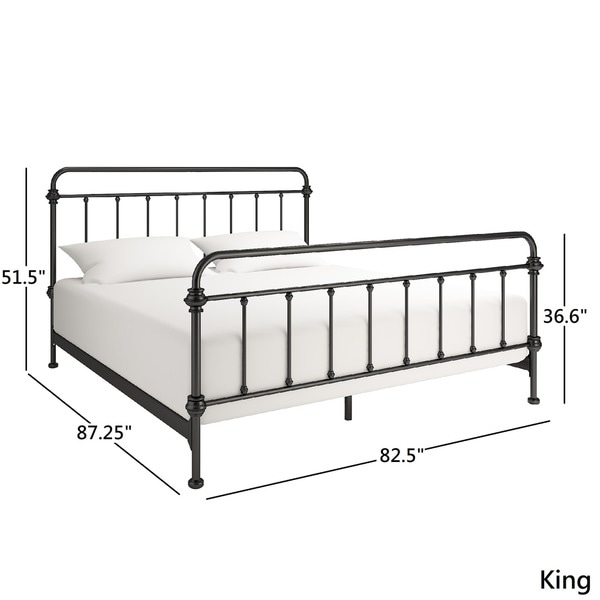 iron bed cot