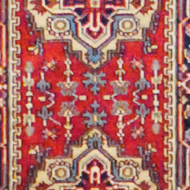 HERAT ORIENTAL 2'6" x 6' Handmade Heriz Wool Rug - 2'6" x 6'