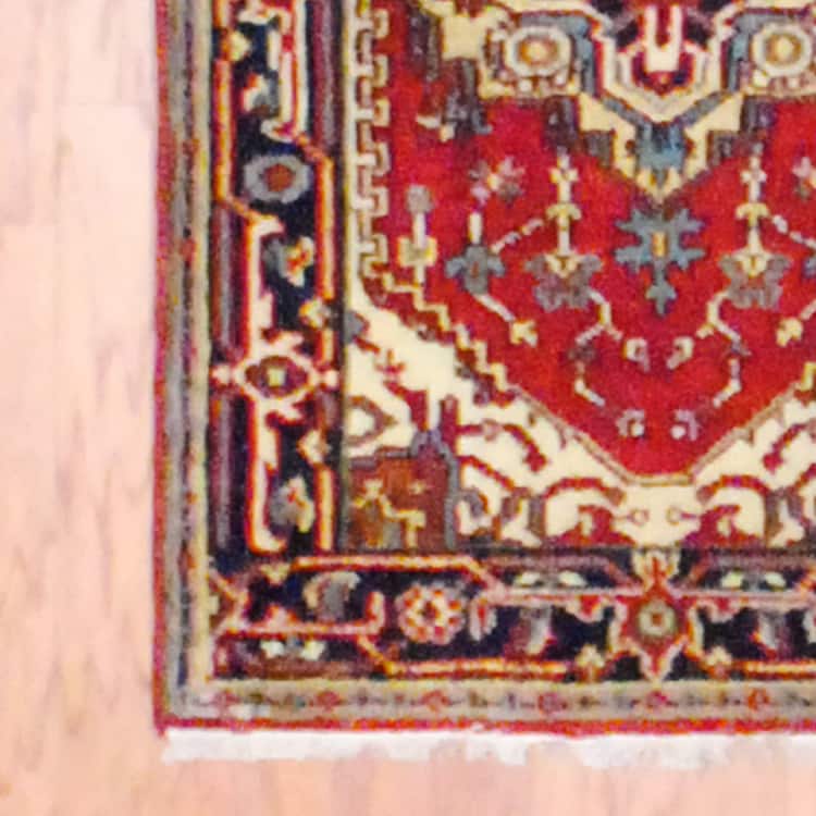 HERAT ORIENTAL 2'6" x 6' Handmade Heriz Wool Rug - 2'6" x 6'