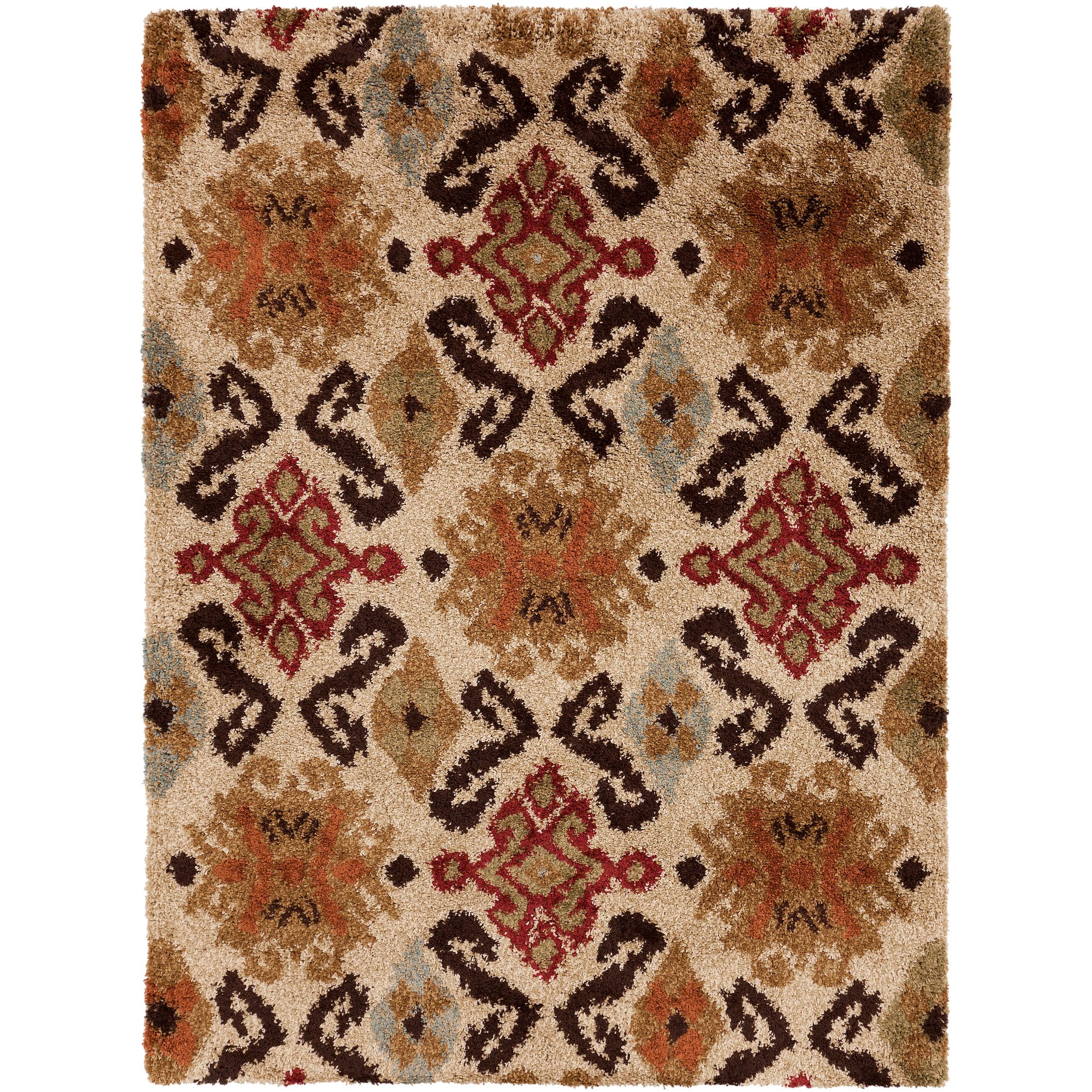 Abba Ikat Bronze Rug (710 X 910)