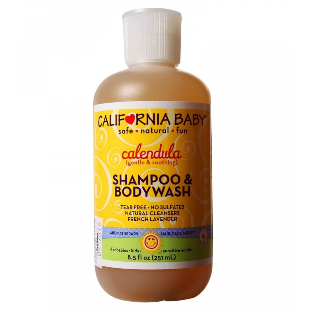 california baby calendula shampoo and body wash