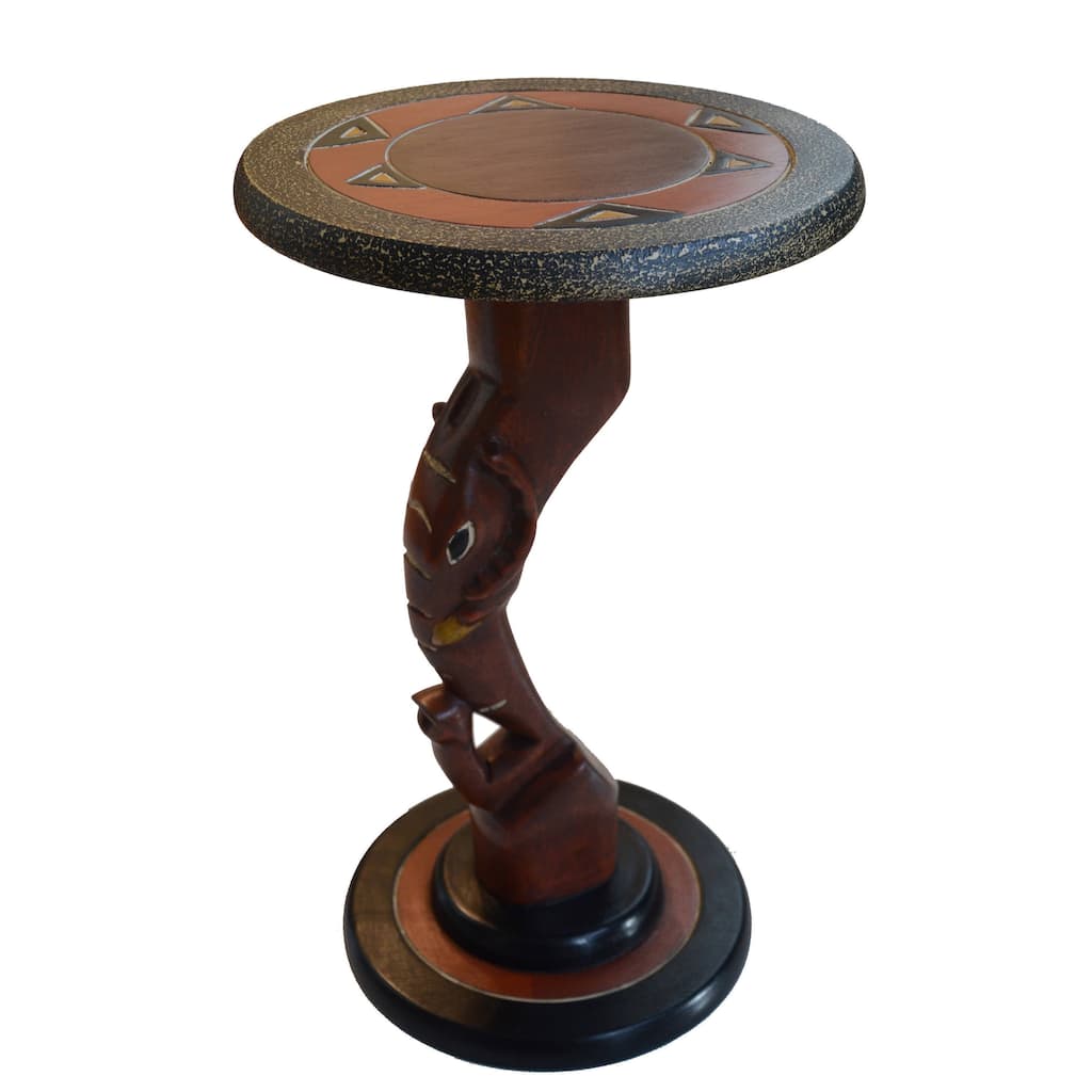 Handmade Curved Elephant Trunk Table (Ghana)