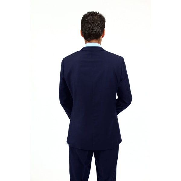 mens navy suit