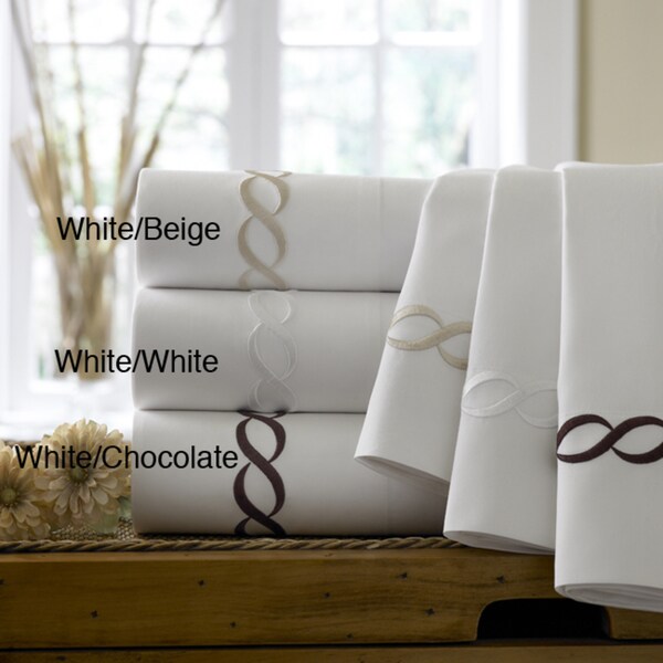 Cable Embroidered Egyptian Cotton Collection 300 Thread Count