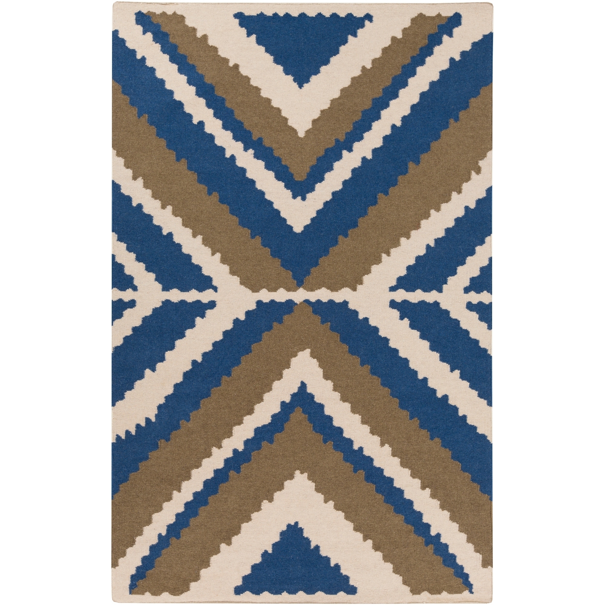 Beth Lacefield Hand woven Adonis Flatweave Wool Rug (2 X 3)