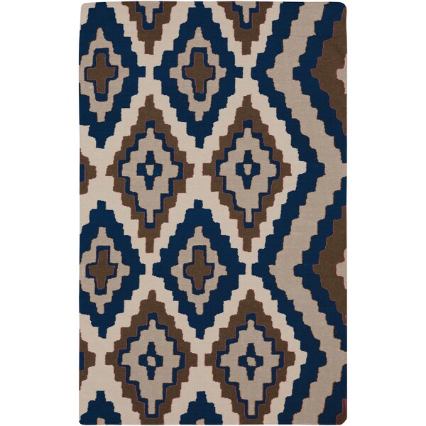 Shop Hand-woven Adony Flatweave Wool Area Rug - 3'3 x 5'3 - Free ...