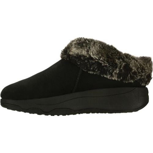 Women's Skechers Tone Ups Spindrift Black Mule Slipper Shoes Skechers Slip ons