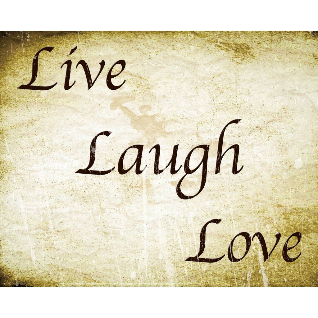 Live Laugh Love Art Print