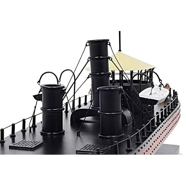 Old Modern Handicrafts U.S.S. Monitor Ironclad Warship Model