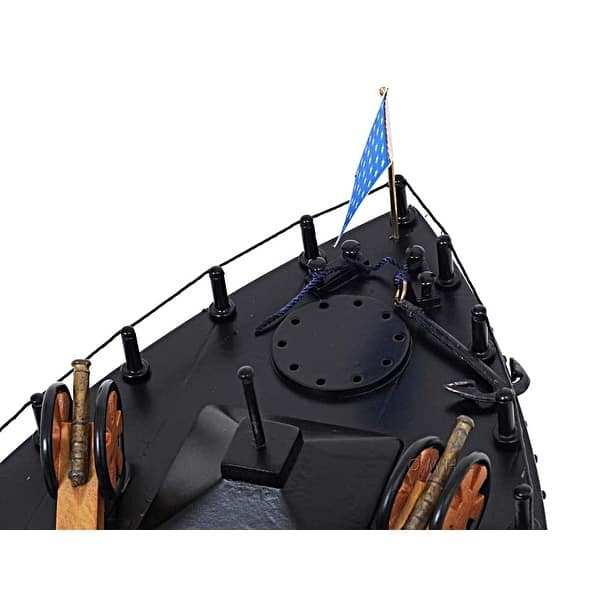 Old Modern Handicrafts U.S.S. Monitor Ironclad Warship Model