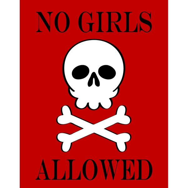 No Girls Allowed Art Print Free Shipping On Orders Over 45