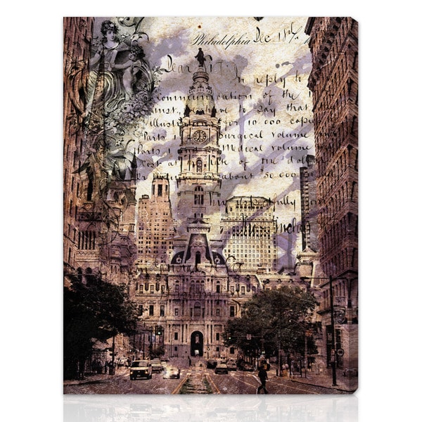 Shop Oliver Gal Artist Co. 'Philadelphia Town Hall