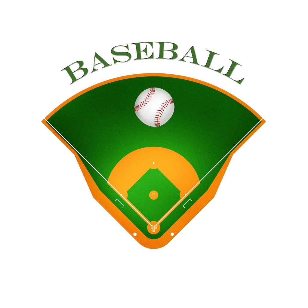 Secretly Designed 'Baseball Field' Art Print