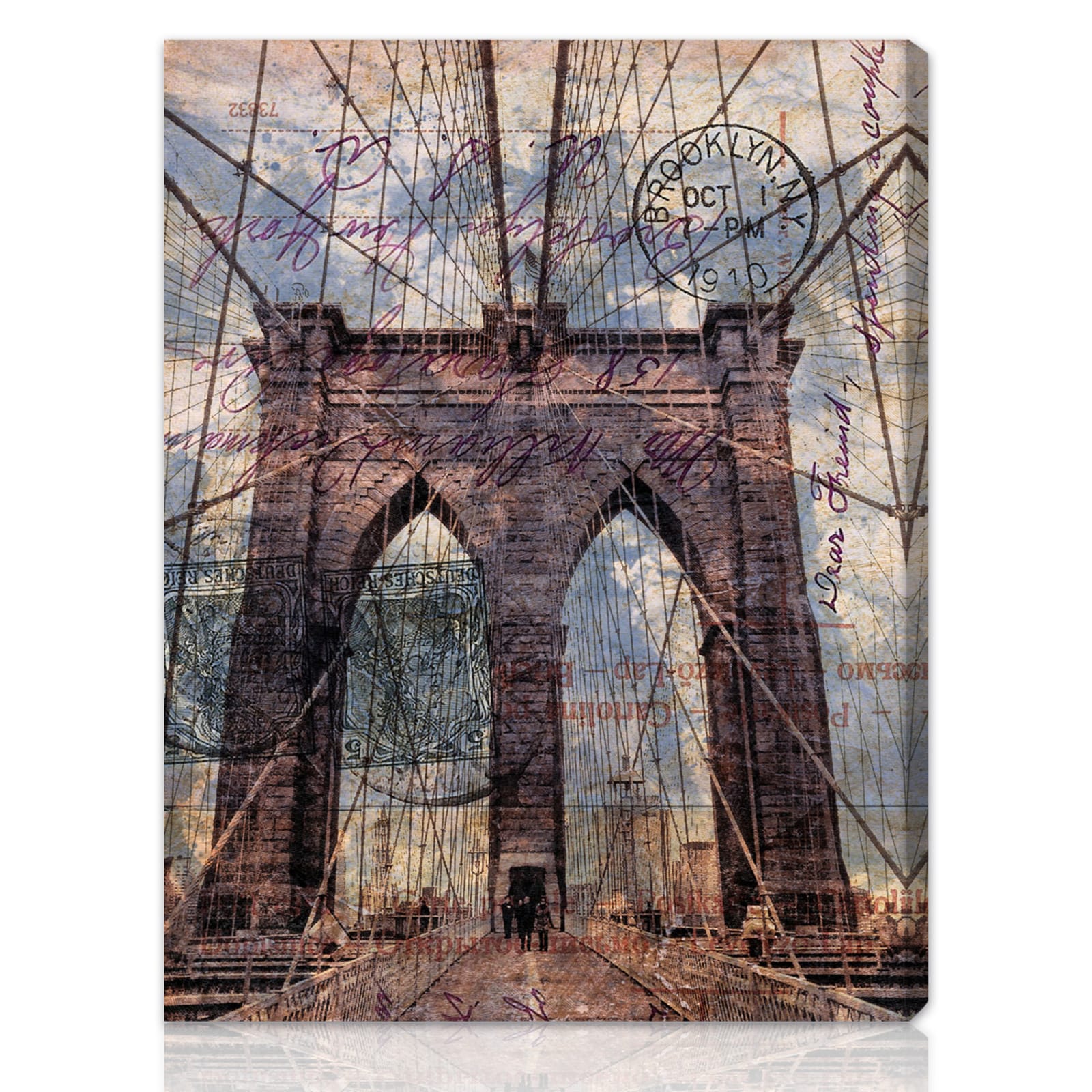 Shop Oliver Gal Artist Co. 'Brooklyn Bridge' Gallery