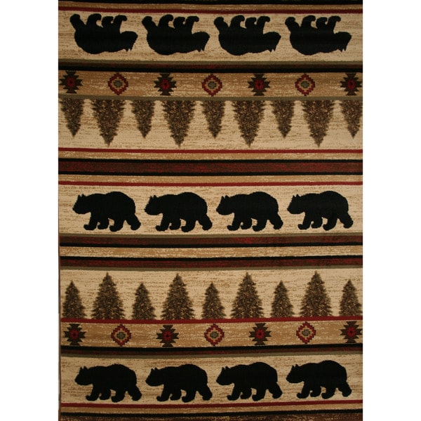 Big Bear Area Rug (5'3 x7'3) 5x8   6x9 Rugs