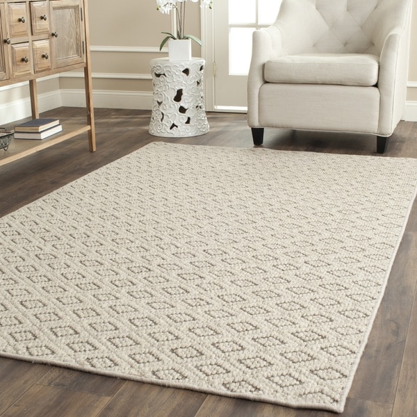 Safavieh Diamonds Taupe Sisal Wool Area Rug 4 X 6 2e76190d 3887 4c28 Ac11 728ace165b88 600 