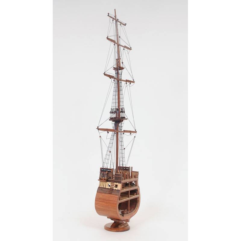 USS Constitution Cross Section Model