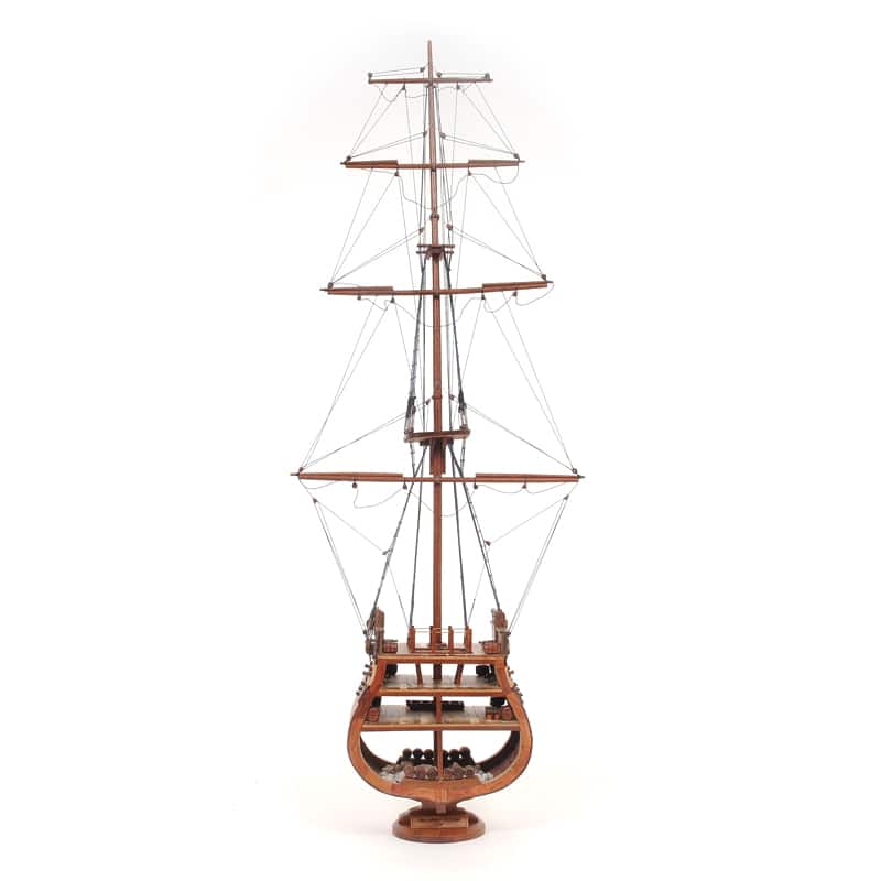 USS Constitution Cross Section Model
