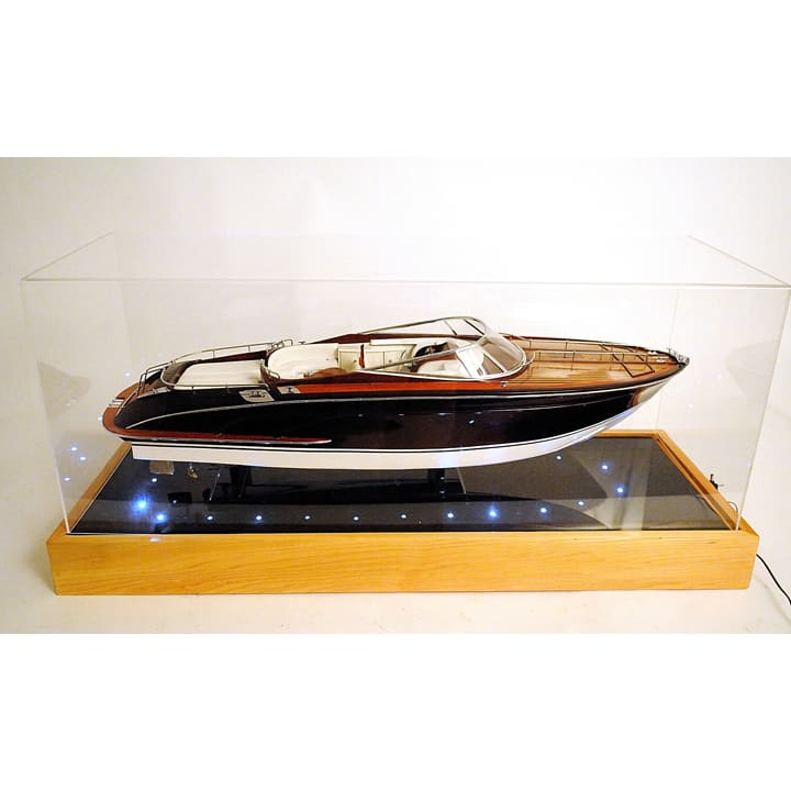 Old Modern Handicrafts Special Case With Lights for Model Speed Boats