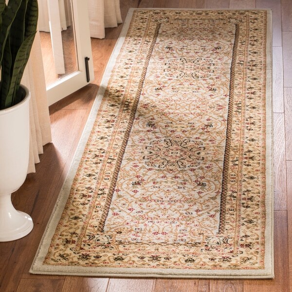Safavieh Lyndhurst Traditional Oriental Grey/ Beige Rug - 2'3" x 8'
