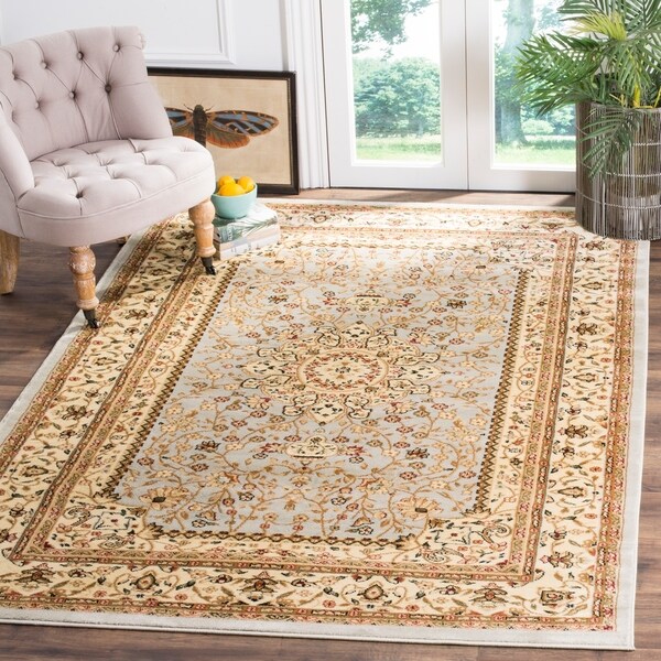 Shop Safavieh Lyndhurst Traditional Oriental Grey/ Beige Rug 6' x 9