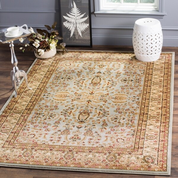 Safavieh Lyndhurst Traditional Oriental Grey/ Beige Rug - 8'11 x 12'