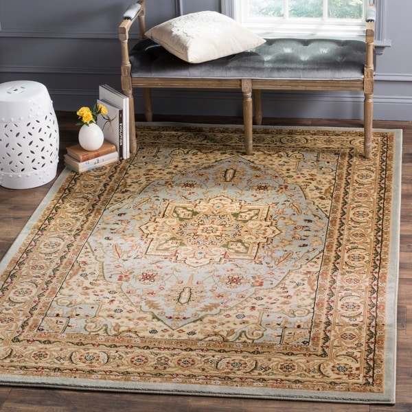 Safavieh Lyndhurst Traditional Oriental Grey/ Beige Area Rug - 8' x 11'