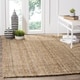 preview thumbnail 2 of 8, Safavieh Handmade Natural Fiber Barbados Chunky Thick Jute Rug - 5' x 7'6"