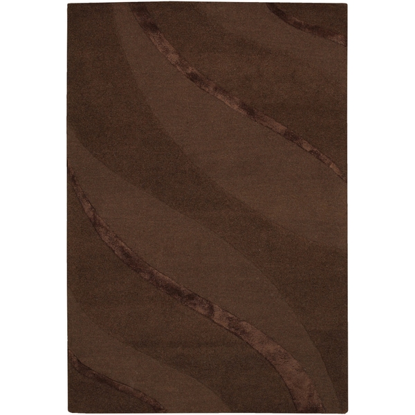 Anthians Chocolate Rug (7'9" x 9'9) COURISTAN INC 7x9   10x14 Rugs