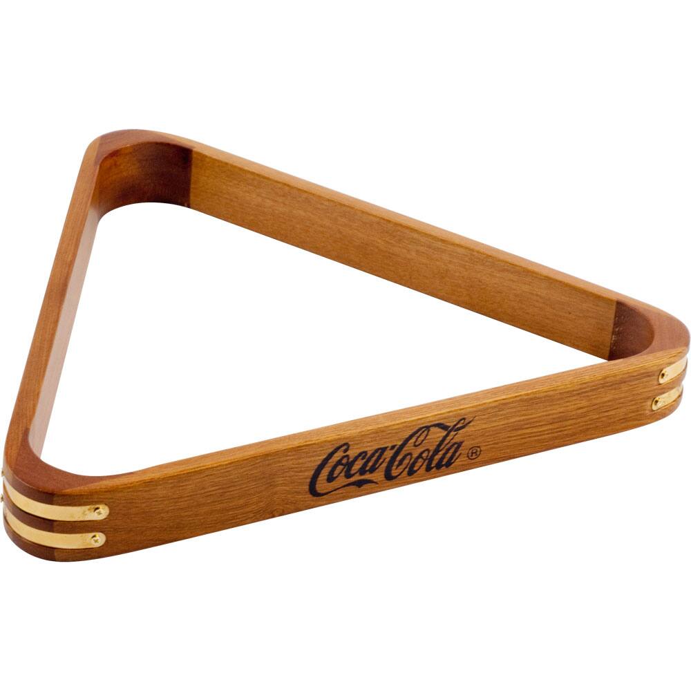 Engraved Wooden Coca-Cola® Billard Triangle