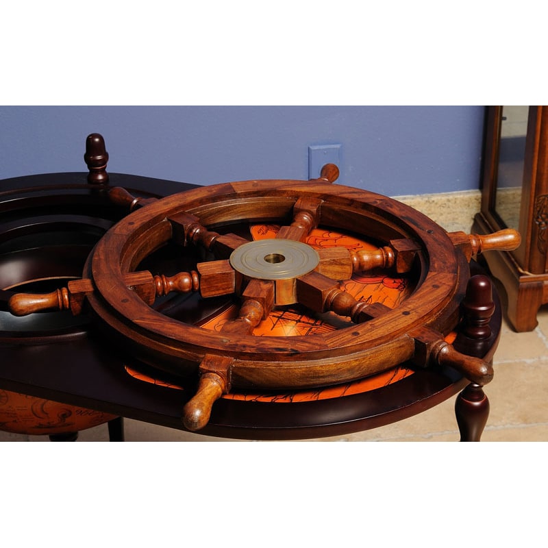 Handicrafts 36 Inch Display Ship Wheel Today $162.51