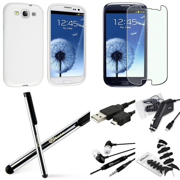 BasAcc Case/ Screen Protector/ Charger/ Stylus for Samsung Galaxy S3 BasAcc Cases & Holders