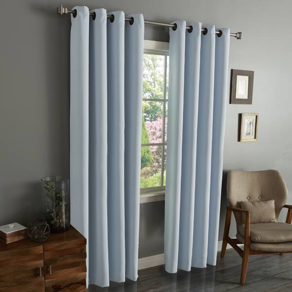 Shop Aurora Home Grommet Top Thermal Insulated 120 Inch Blackout