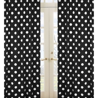 Shop Sweet Jojo Designs Black And White 84 Inch Window Treatment