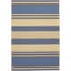 Shop Couristan Five Seasons South Padre/Blue-Cream Indoor ...