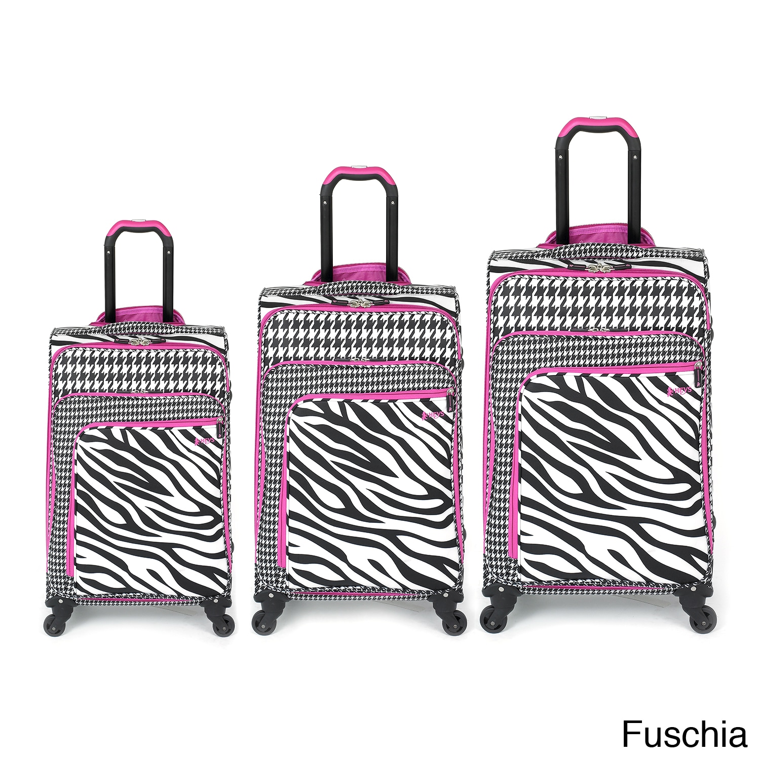 aerolite pink suitcase