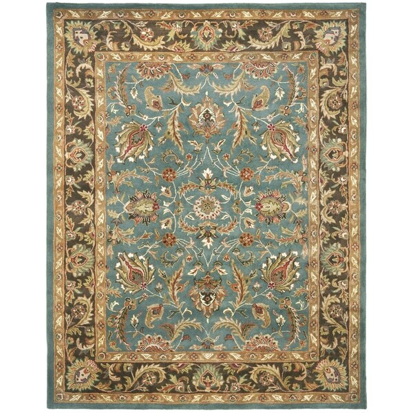 Safavieh Handmade Heritage Blue/ Brown Wool Rug (11 x 16)   15132274