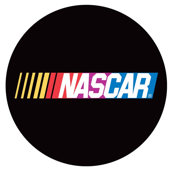 NASCAR Chrome Double Ring Neon Clock 14