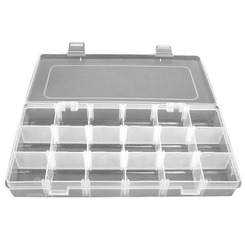 Stalwart 73-compartment Durable Plastic Storage Tool Box