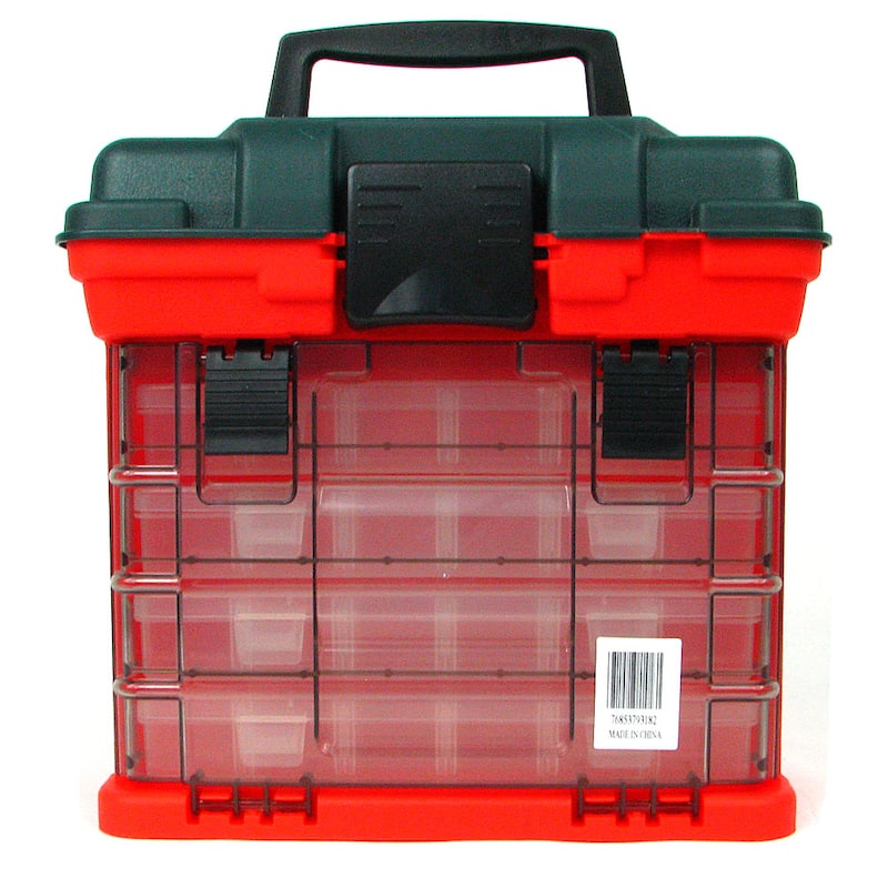 Stalwart 73-compartment Durable Plastic Storage Tool Box