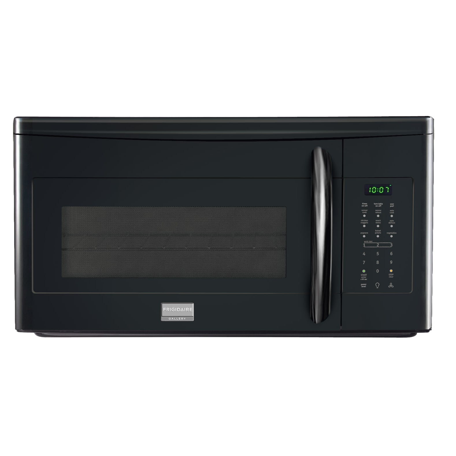 Frigidaire 1.7 Cubic Foot 1000w Over The Range Black Microwave