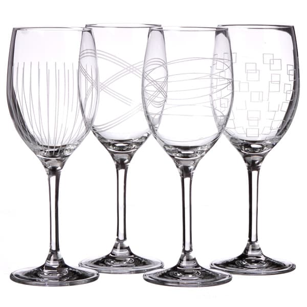 Royal Doulton Party Crystal Goblets (Set of 4) Free Shipping On Orders Over 45 Overstock