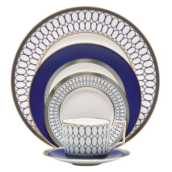 Wedgwood Renaissance Gold 5 piece Place Setting Wedgwood Place Settings