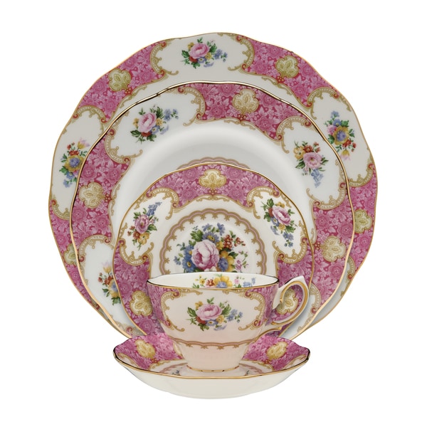 Royal Albert 'Lady Carlyle' 5 piece Place Setting Royal Albert Place Settings